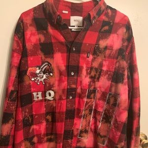 Harley Quinn Flannel Shirt